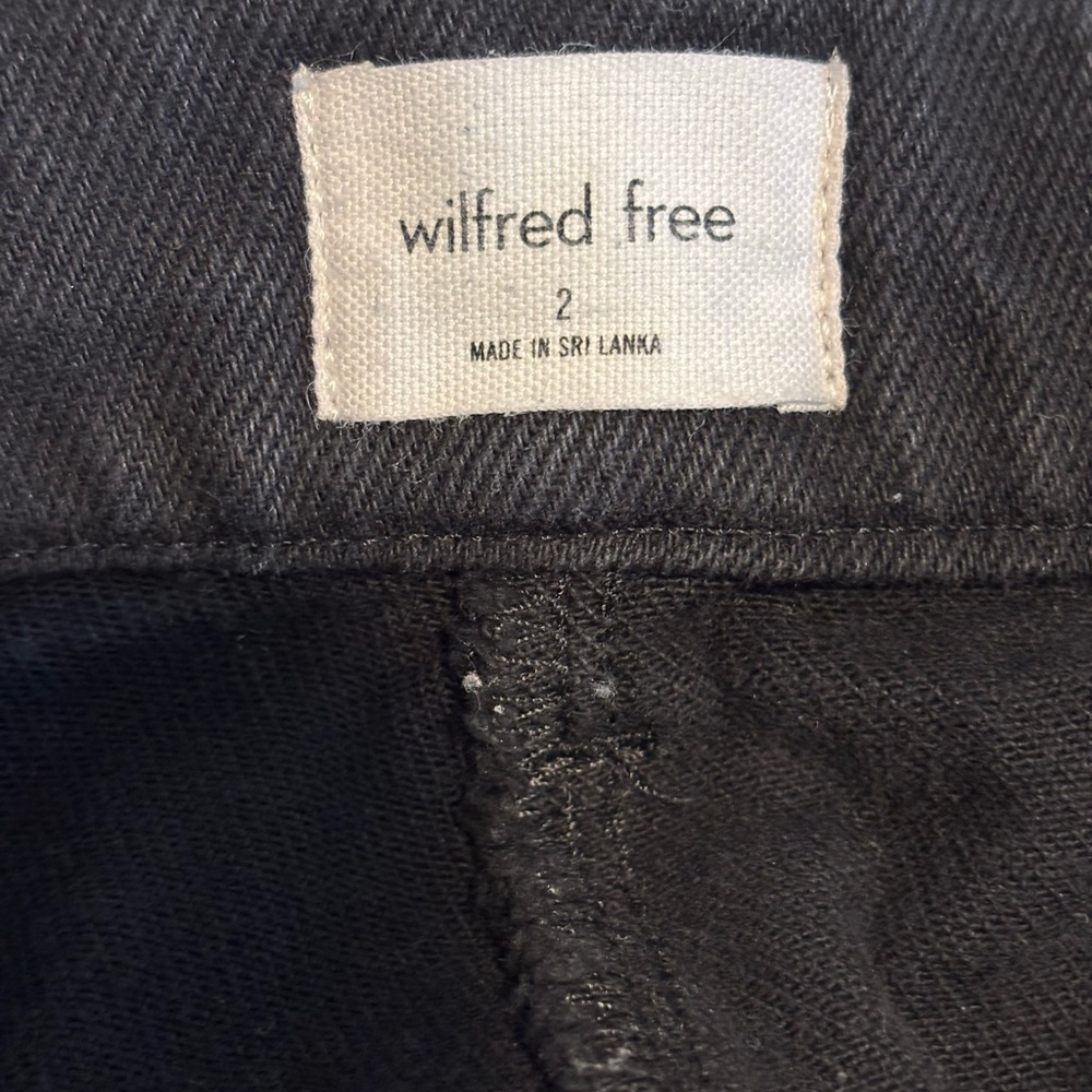 Wilfred Modern Cargo Pants Women’s 2 Wilfred Free Black High-Rise - Picture 8 of 10